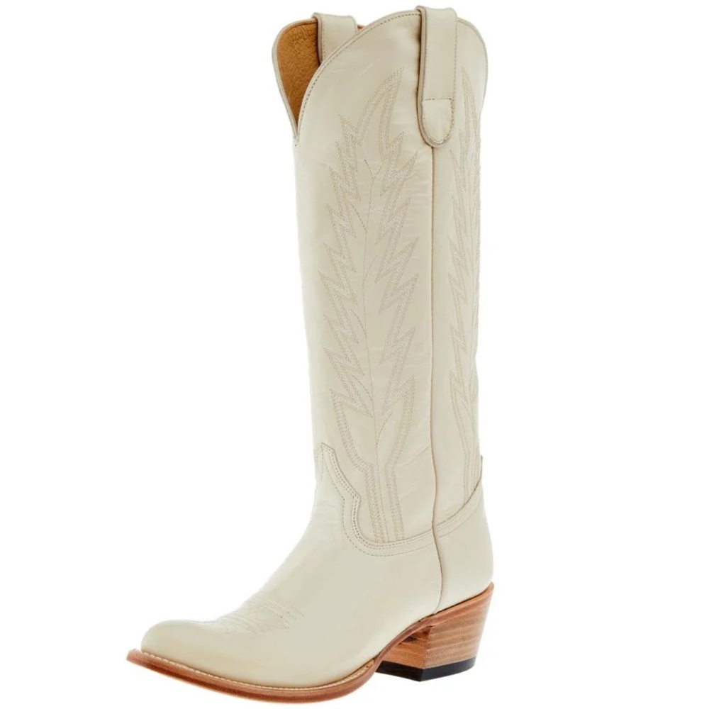 Macie Bean Cream Western Boots